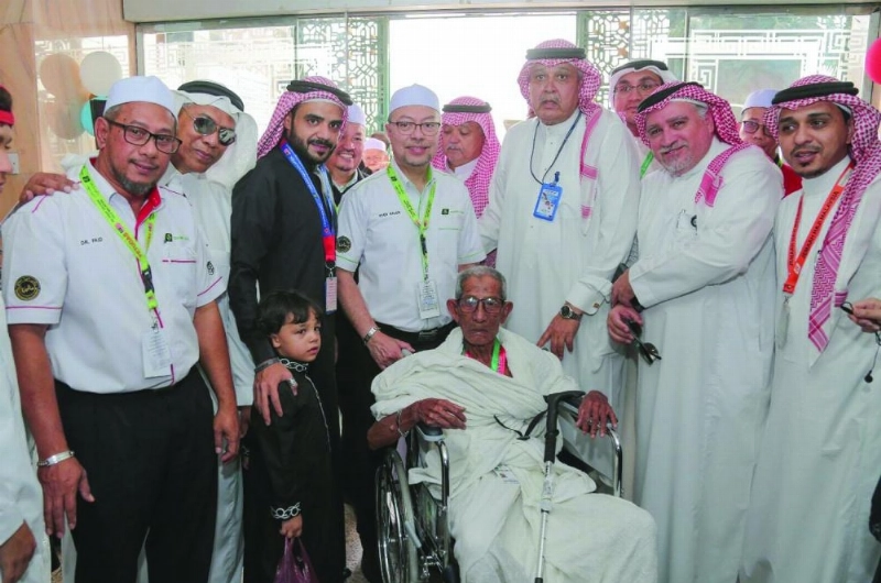 عبدالغفار محمود خلال وصوله (واس)