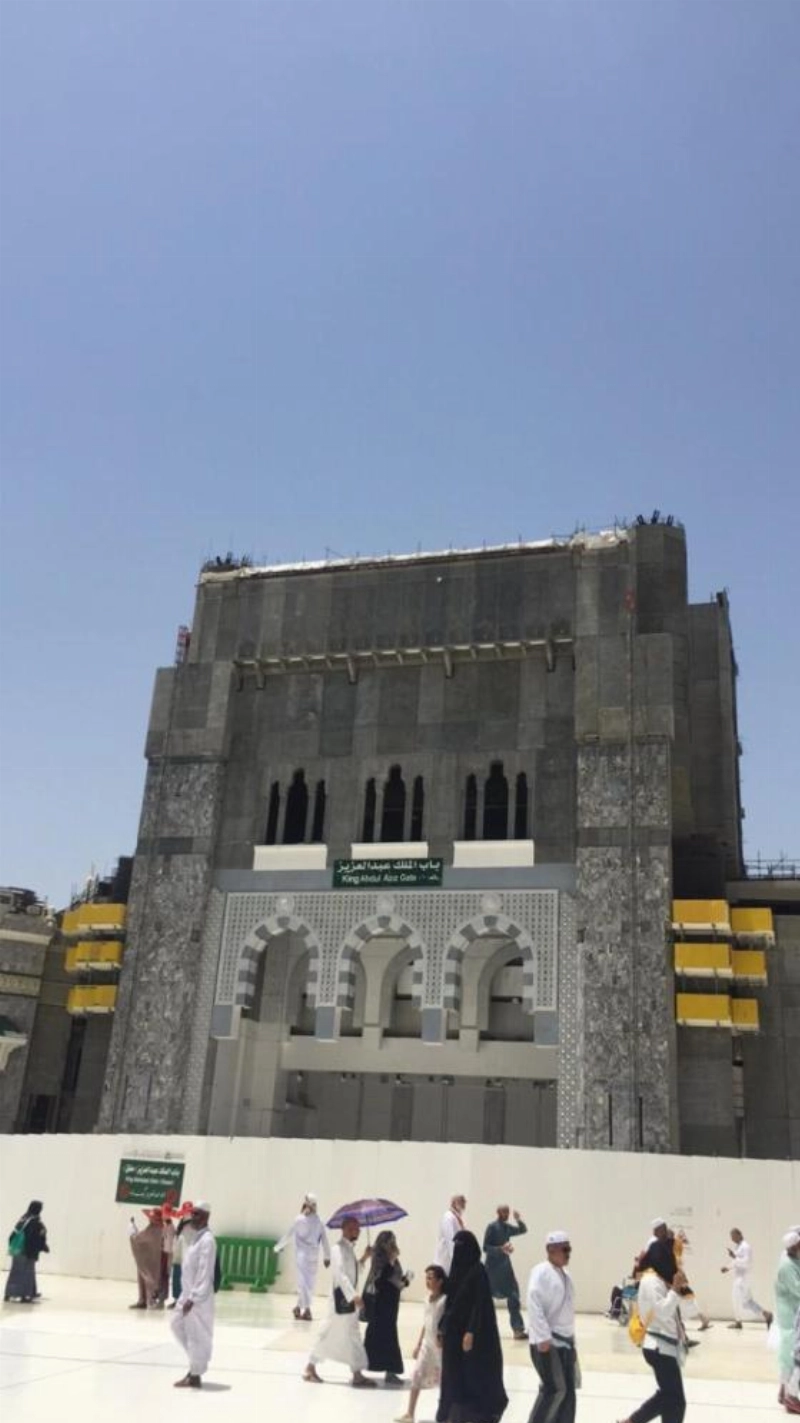 باب الملك عبدالعزيز كما بدأ بالأمس (مكة)