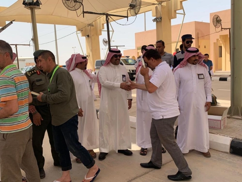 قوافل الحجاج القادمين من روسيا _