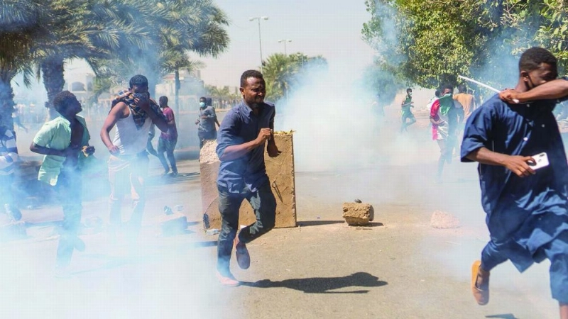عملية فض الاعتصام في السودان (مكة)