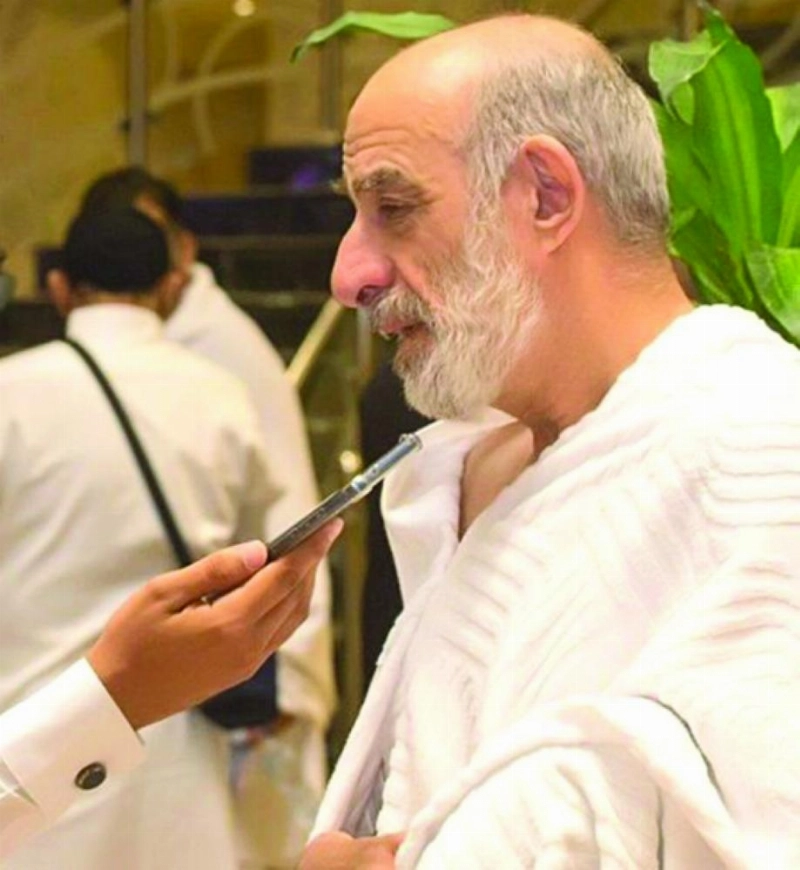 الحاج محمد عطا خلال حديثه