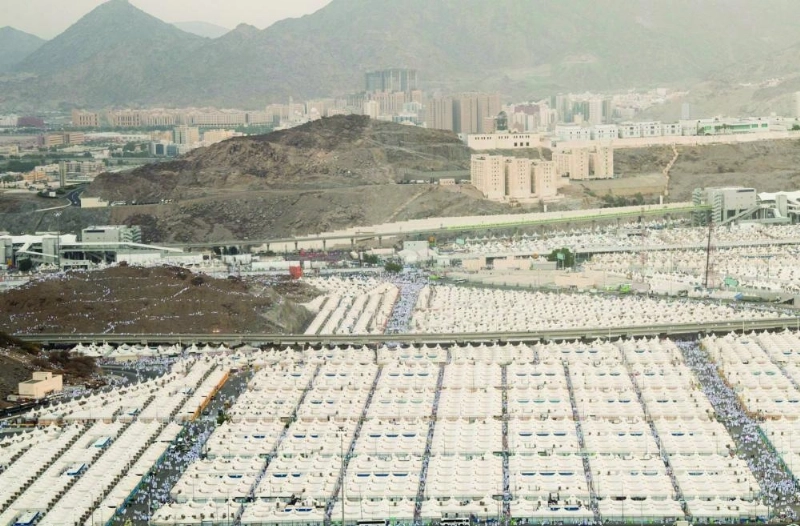 علوية لمخيمات منى (واس)