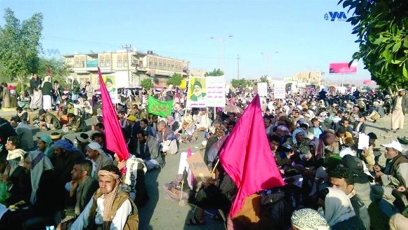 احتفال حوثي بيوم الولاية (مكة)
