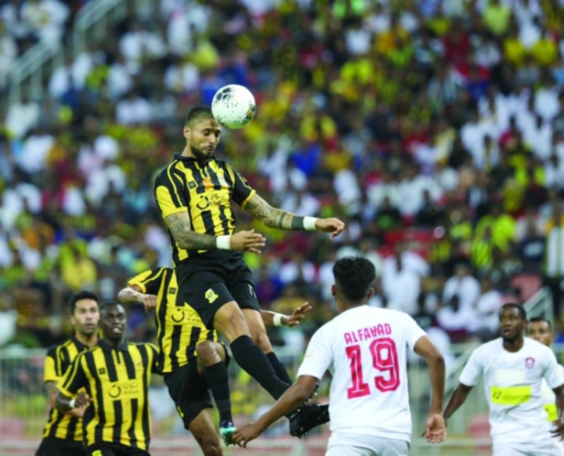 الاتحاد والرائد أمس الأول بجدة (إعلامي الاتحاد)