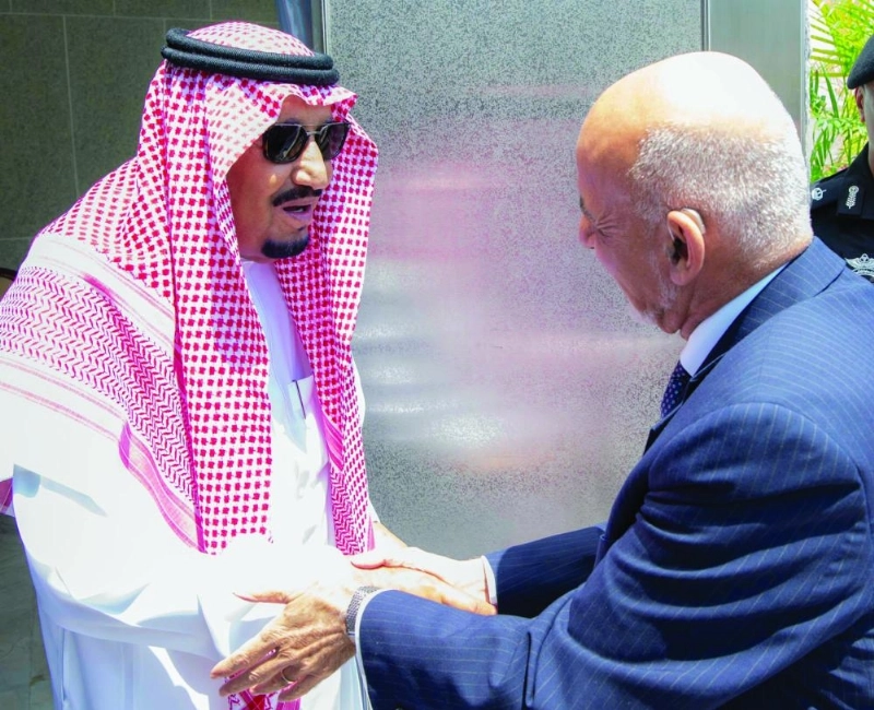 من مراسم الاستقبال وجلسة المباحثات أمس