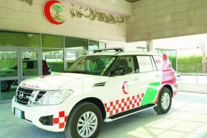 إحدى سيارات الإسعاف الجديدة (مكة)