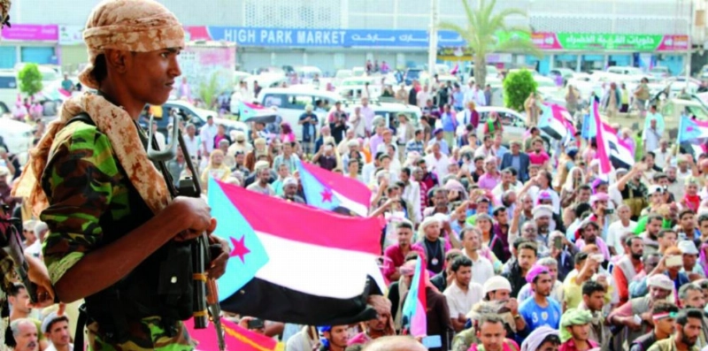 احتفالات في عدن بعودة الشرعية (مكة)