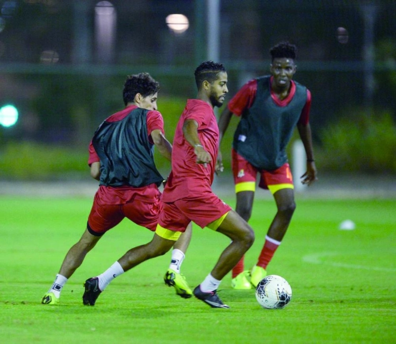 جانب من تدريبات الوحدة (إعلامي الوحدة)