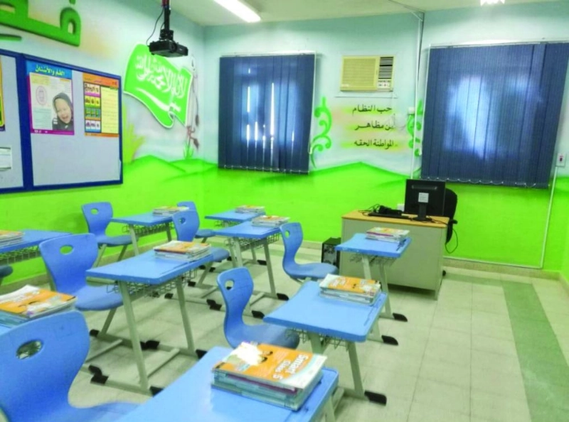 من تجهيزات الفصول الدراسية (مكة)
