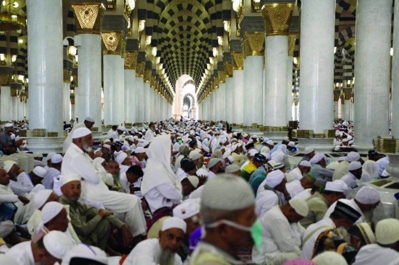 من صلاة الجمعة بالمسجد النبوي (مكة)