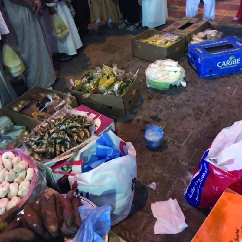 من الحملة على الباعة الجائلين (مكة)