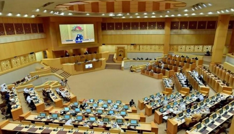 إحدى جلسات البرلمان الإماراتي