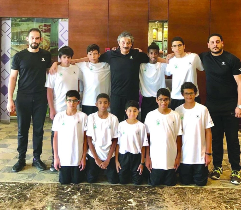 بعثة المنتخب السعودي (إعلامي الإسكواش)