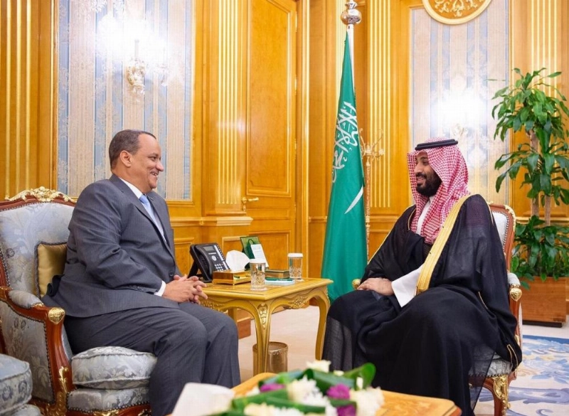 ولي العهد يلتقي وزير الشؤون الخارجية الموريتاني