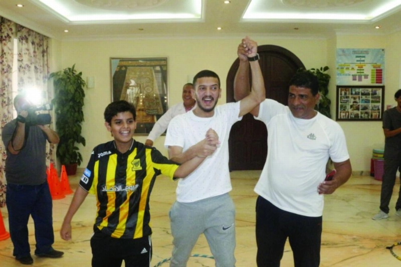 أجواء مبهجة خلال الزيارة (مكة)