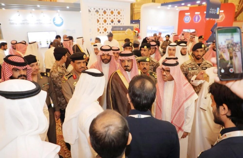 سعيد القحطاني خلال المؤتمر (مكة)