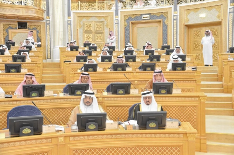 من جلسة مجلس الشورى (مكة)