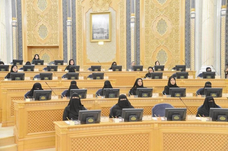من جلسة مجلس الشورى (مكة)