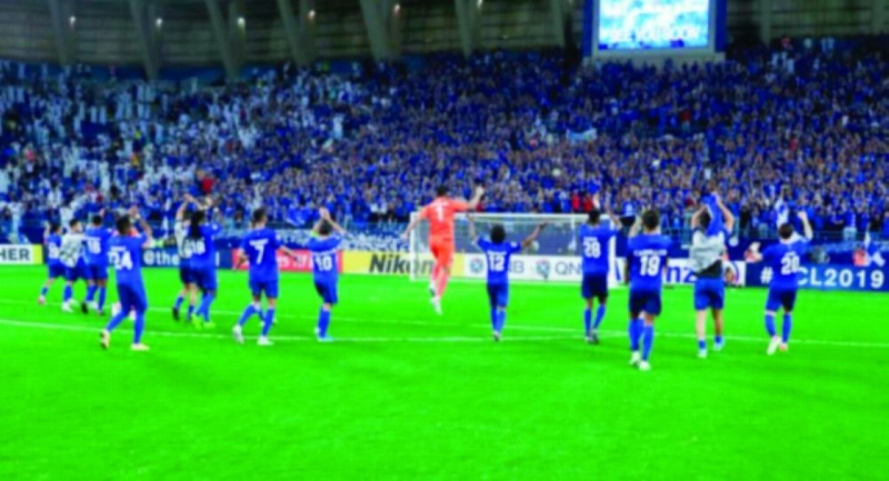 فرحة هلالية بالفوز على الاتحاد آسيويا (إعلامي الهلال)