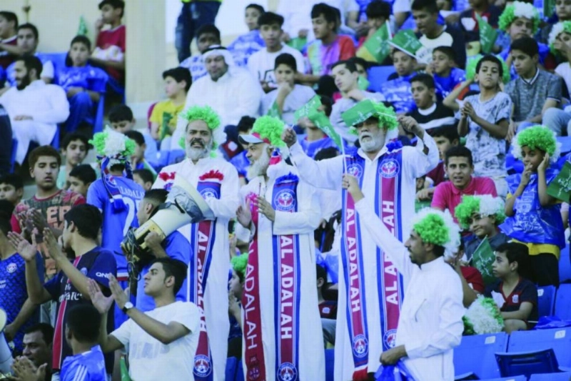 جانب من جمهور العدالة (إعلامي العدالة)