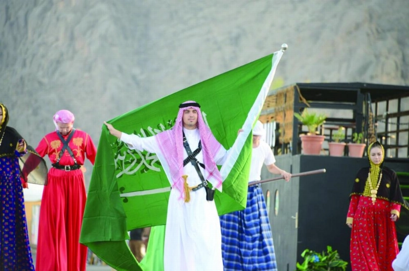 من فعاليات اليوم الوطني بحائل