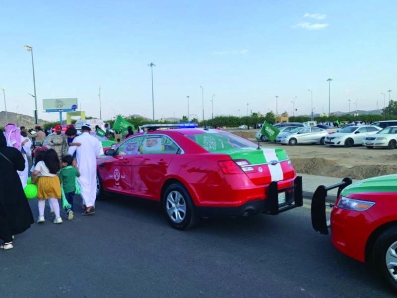 من الاحتفالات باليوم الوطني (واس)