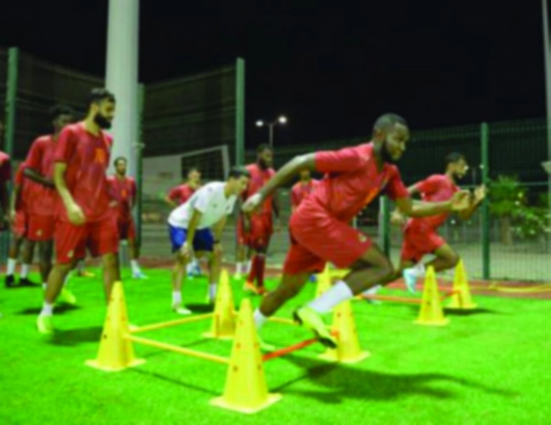 جانب من تدريبات الوحدة (إعلامي الوحدة)