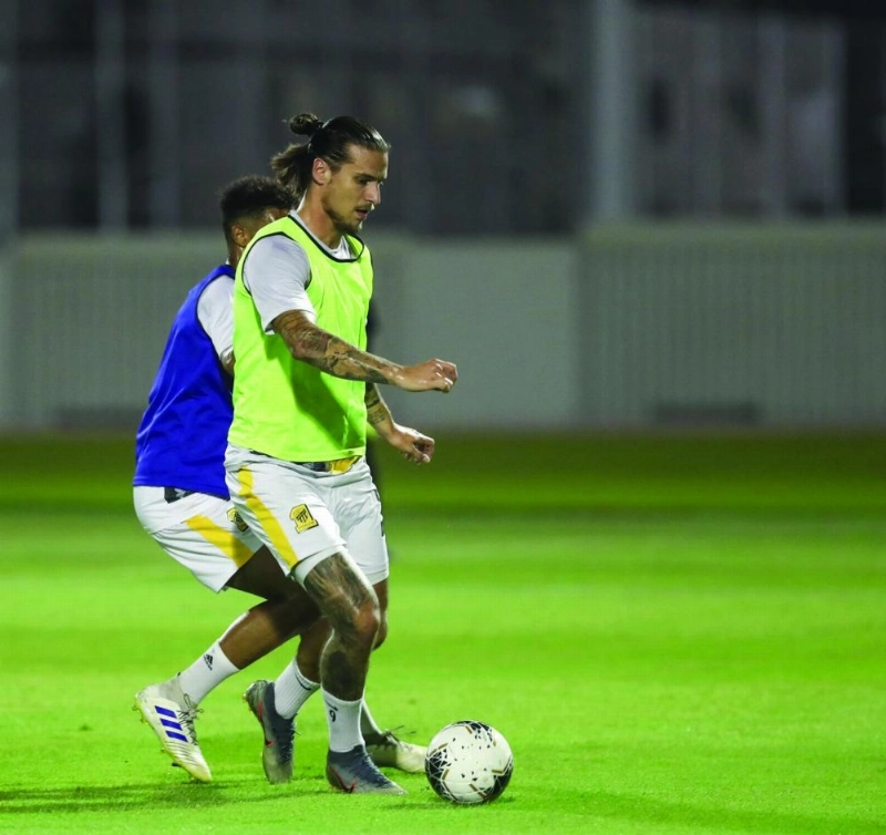 الاتحاد أكمل جاهزيته للقاء (إعلامي الاتحاد)