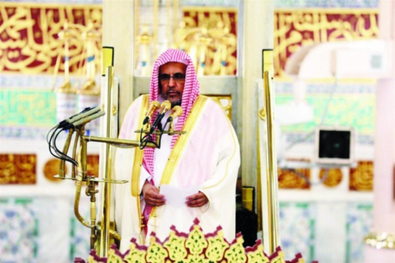من خطبة الجمعة بالمسجد النبوي (مكة)