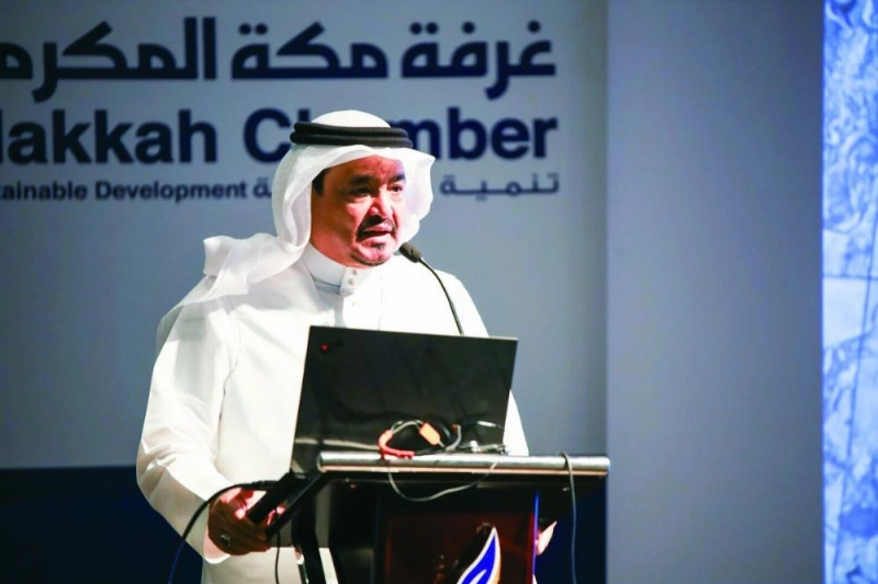 محمد بنتن خلال اللقاء المفتوح (مكة)