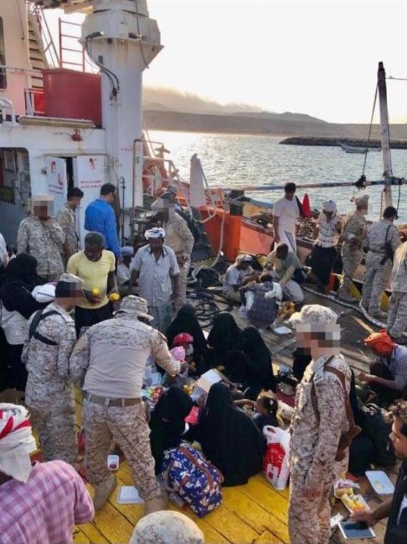 قوات التحالف البحري تنفذ عمليه بحث وانقاذ ببحر العرب