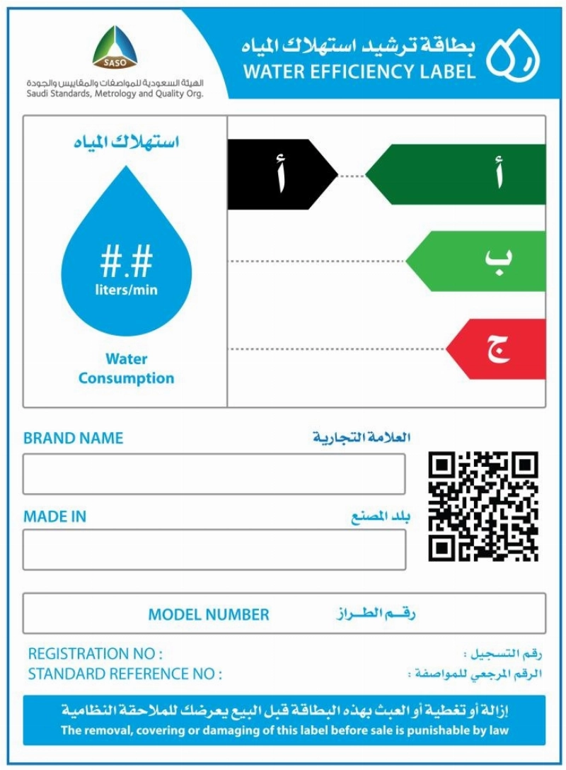 بطاقة ترشيد استهلاك المياه (مكة)