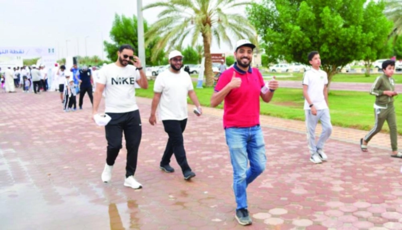 مشاركون في الماراثون (مكة)