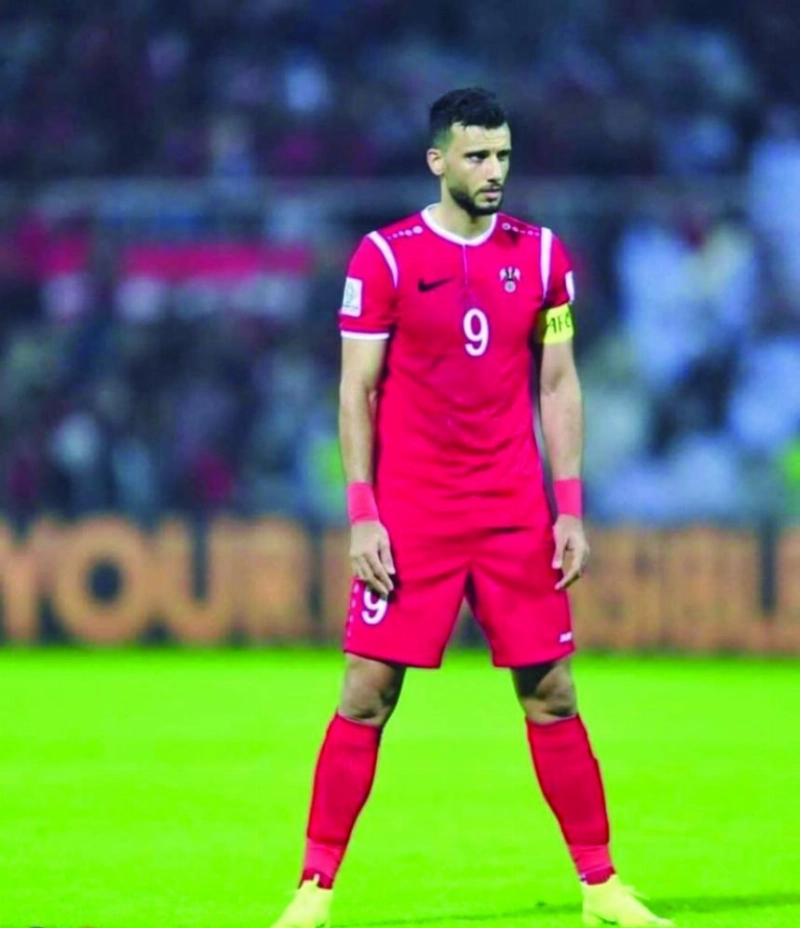 السومة بشارة قيادة منتخب سوريا (مكة)