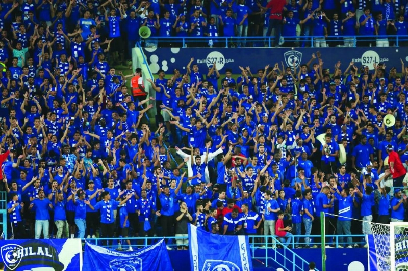 احتفالات جماهيرية هلالية (إعلامي الهلال)
