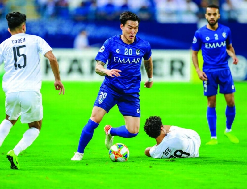 من لقاء الهلال والسد (إعلامي الهلال)