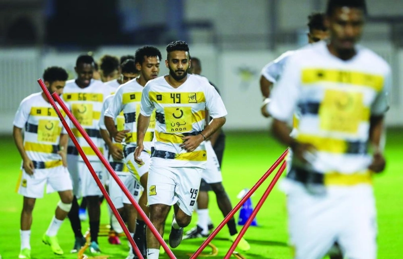 تدريبات الاتحاد تمهيدا لمواجهة أبها (إعلامي الاتحاد)