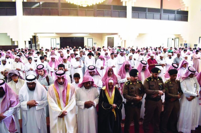 من الصلاة على الشهيد إبراهيم كليبي (واس)