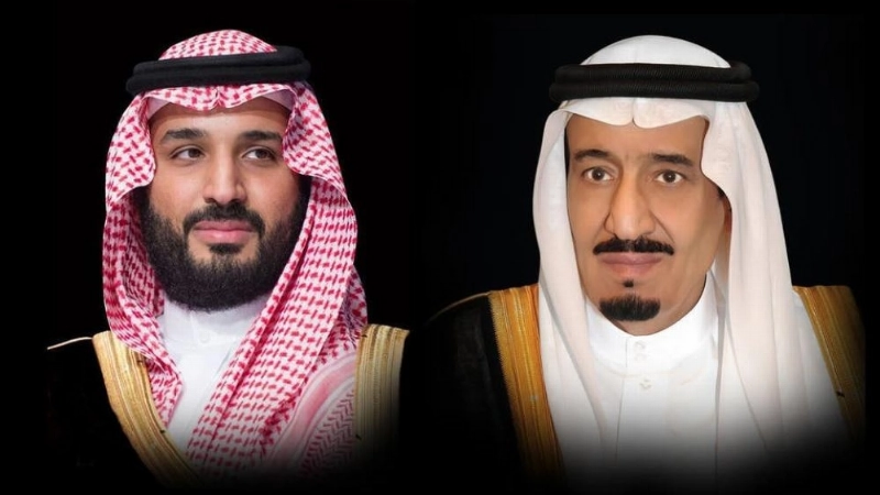 الملك سلمان بن عبدالعزيز وولي العهد (مكة)