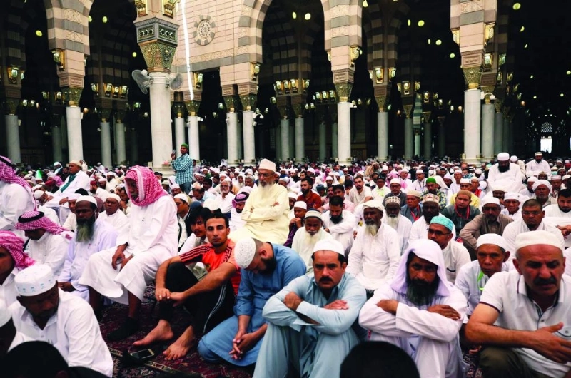 من خطبة الجمعة بالمسجد النبوي (مكة)