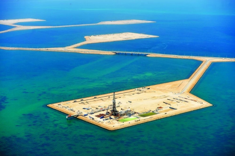 من حقول منيفة التابعة لأرامكو (مكة)