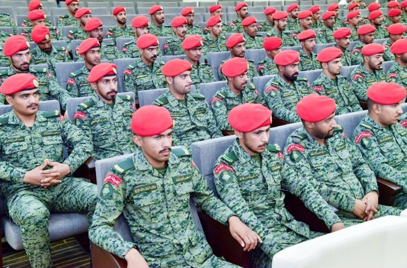 الخريجون خلال الحفل (واس)