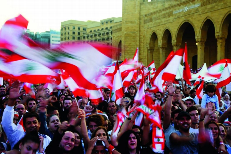 المظاهرات اللبنانية تتواصل (د ب أ)