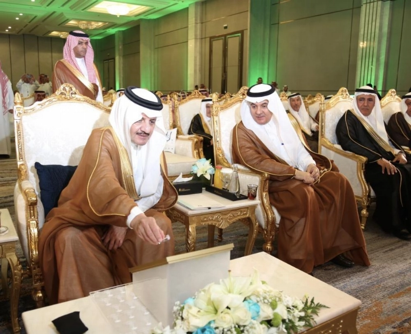 سعود بن نايف خلال تدشين المشاريع (مكة)