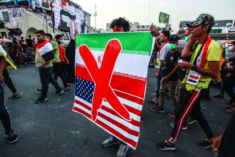 إيران باتت مرفوضة في العراق (د ب أ)