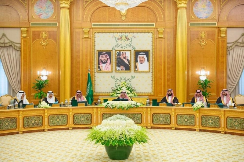 خادم الحرمين الشريفين يرأس جلسة مجلس الوزراء (واس)