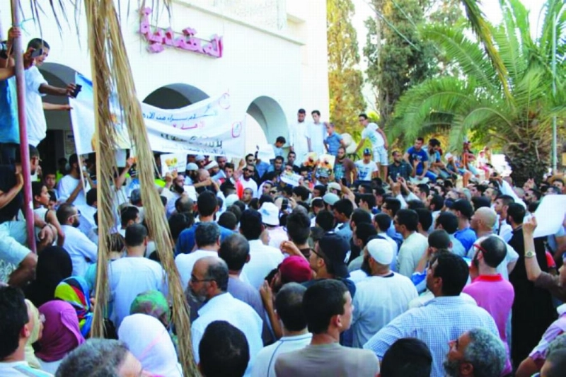 مظاهرات تؤيد البشير (مكة)