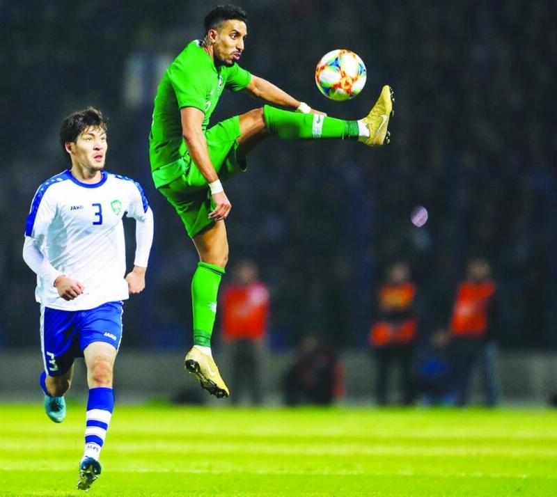 الأخضر في مباراته الأخيرة أمام أوزبكستان (موقع المنتخب)