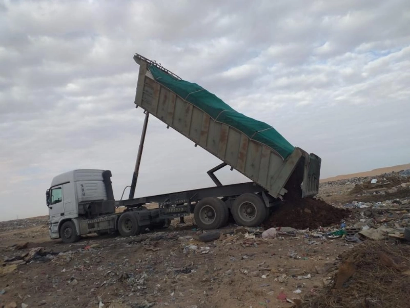 الشاحنة المحملة بأسمدة غير معالجة (مكة)