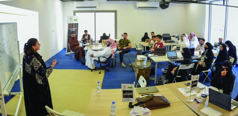 من أعمال التدريب (مسك)
